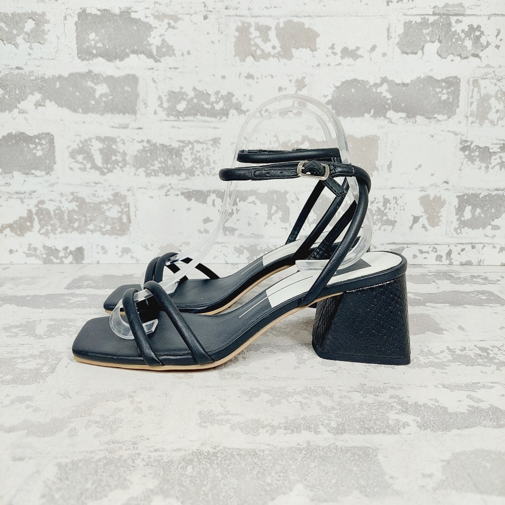 Dolce Vita Black Strappy Sandals